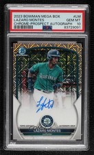 2023 Bowman Chrome Prospect Mega Box Lazaro Montes PSA 10 GEM MT Auto 0l8y