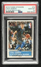 2018-19 Album Stickers European Il Film Della NBA Luka Doncic PSA 10 GEM MT 15mb