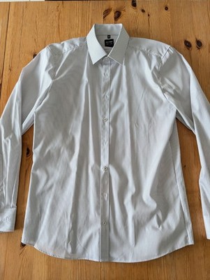 OLYMP Level 5 Herrenhemd Body Fit Slim gestreift Langarm 42 (16,5)