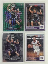JALEN SLAWSON RC LOT (4) 2023-24 MOSAIC GREEN PRIZM - BASE SACRAMENTO KINGS NBA