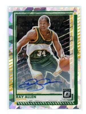 2025-26 Panini Donruss Optic Ray Allen Auto /25
