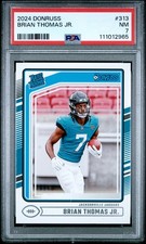 2024 PANINI DONRUSS #313 BRIAN THOMAS JR. PSA 7