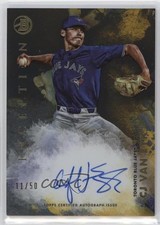 2021 Bowman Inception Inception Auto Gold Foil 11/50 CJ Van Eyk #PA-CV Auto xb2