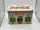 1994 Coca-Cola Metal Art Cards Sealed Tin Vintage Box