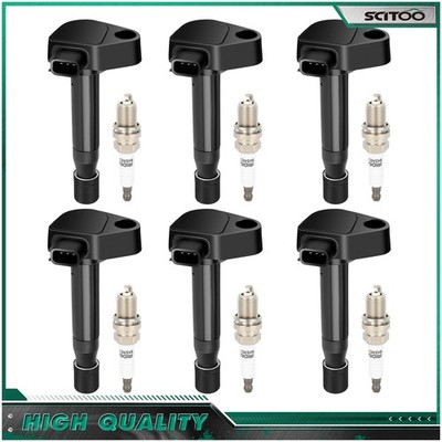Ignition Coils & Spark Plugs For onda Accord Odyssey Acura CL RL TL 2000-2008