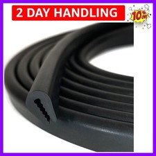 Rubber Edge Trim 26Feet, EPDM U Channel Edge Seal Strip, Fits Edge up to 1/16...