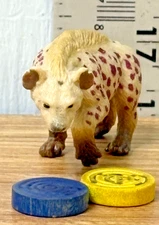 Yowie Spotted Hyena Animal 2" Mini Figure Figurine -GDJ-A-716