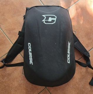 Motorrad Rucksack Course Schwarz sehr leicht neu
