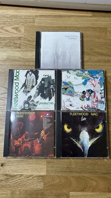Fleetwood Mac 5 CD Lot: Greatest Hits Japan CBS Bare Trees West Germany live