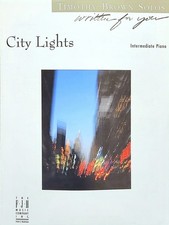 City Lights by Timothy Brown Intermediate Piano Solo