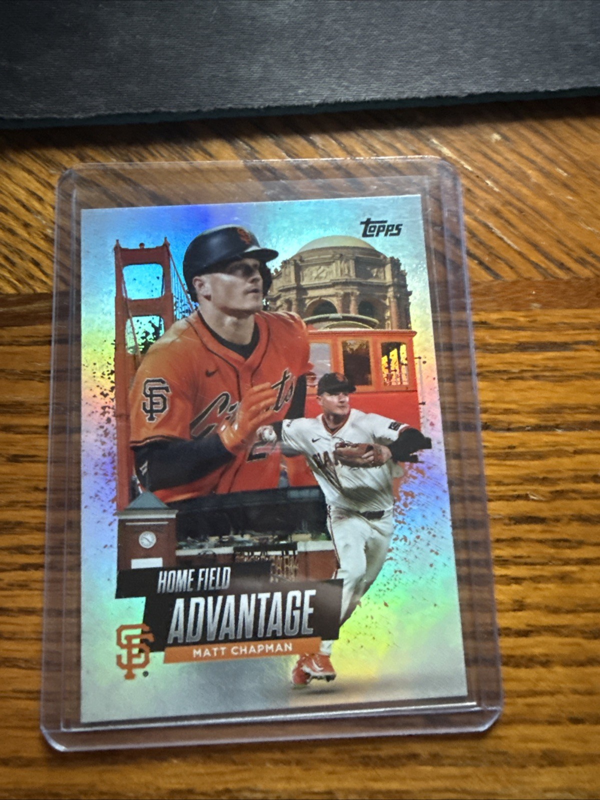 2025 Topps Series 1 Home Field Advantage Matt Chapman #HA-11