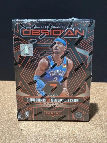 2024-25 PANINI OBSIDIAN BASKETBALL FACTORY SEALED HOBBY BOX NBA
