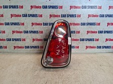 MINI CONVERTIBLE 2DR COOPER MK1 R52 2007 DRIVER SIDE REAR TAIL LIGHT LAMP