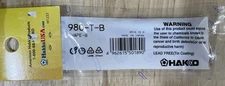 Hakko 980-T-B Soldering Tip for Hakko PRESTO 980 or 981, Conical Tip Shape