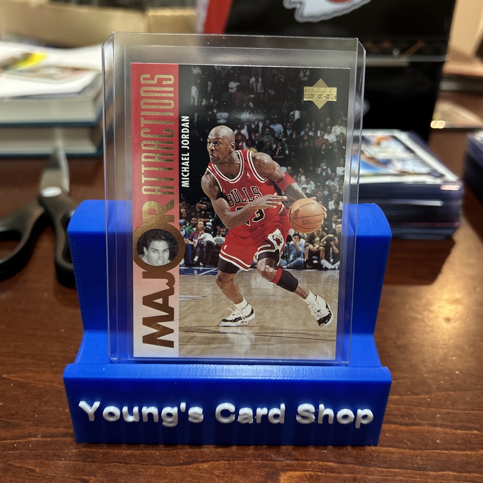 1995-96 Upper Deck - Major Attractions Michael Jordan #337