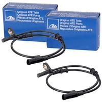 2X ATE ABS-SENSOR Raddrehzahl Vorne Passend FÜR MERCEDES-BENZ CLS E-KLASSE SL