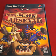 Looney Tunes: Acme Arsenal Sony PlayStation 2 PS2 E10+ Multiplayer NTSC