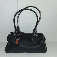 Vintage 90s Etienne Aigner Leather Satchel Bag Handbag Structured Doctor