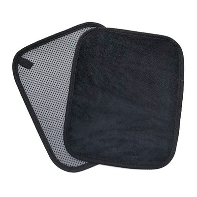 Bowling Ball Towel Cleaner Towel For Beginners Anti-slip Black+Grey Epoxy