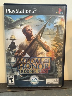 Medal of Honor Rising Sun  PS2 Very Good Condition With  Case & Manual Teen