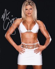 Miss Jackie Gayda Haas Signed 8x10 Photo OVW WWE Tough Enough II Picture Auto D