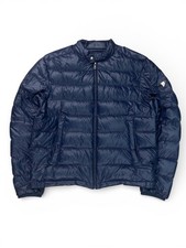 Originale Prada Daunen Jacke M 54 Dunkel blau Guter Zustand 2017 Modell