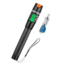 Visual Fault Locator,30-50KM Fiber Optic Cable Tester Meter, VFL Red Light Pe...