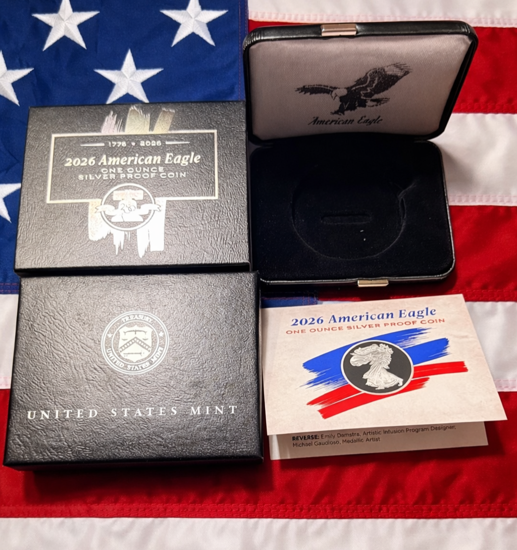 OGP ONLY - 1776 2026 W US MINT ASE PROOF LIBERTY BELL PRIVY BOX & COA ...