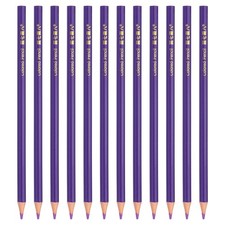 Purple Colored Pencils Set,12 Pcs Oil Color Pencils