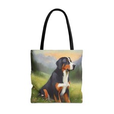 Greater Swiss Mountain Tote Bag