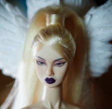 integrity toys OOAK Repaint Poppy Parker Custom Art Doll Head  Only Head