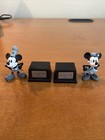 Disney Japan Yujin Mini Steamboat Willie And Minnie Mouse Figurines Vintage — photo 3