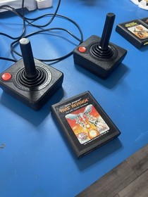 Atari CX2600A System - Joysticks, Paddles, Pad - &ldquo;Walking Dead Edition&rdquo; - Works!