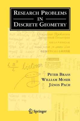Brass - Research Problems in Discrete Geometry - New paperback or soft - X555z