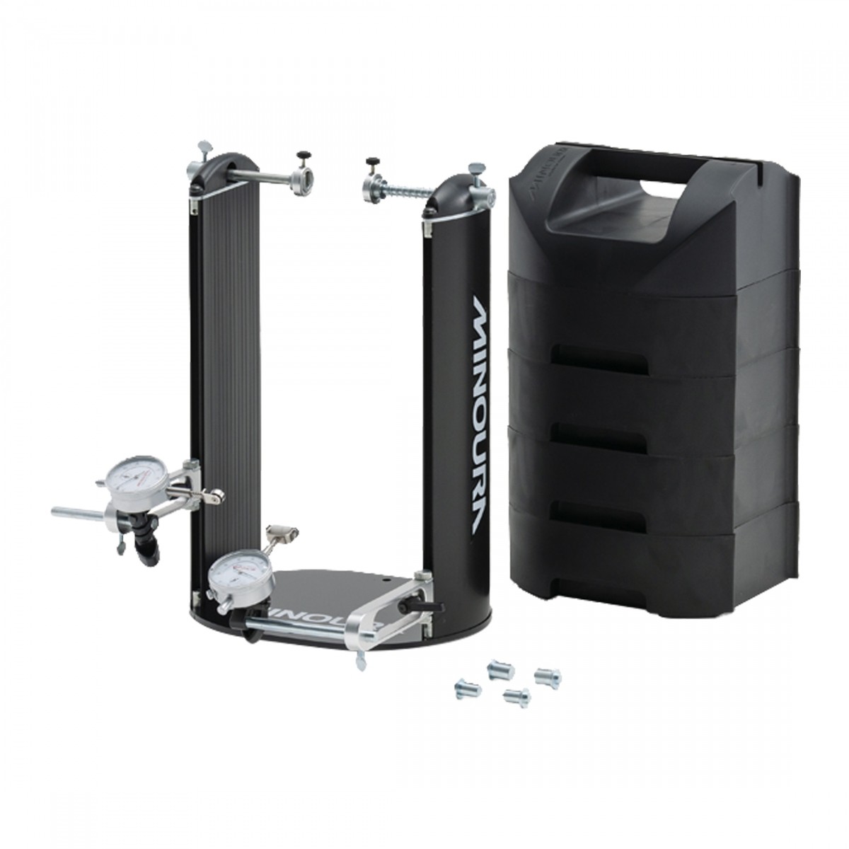 Стенд для правки колес Minoura FT-500 Pro Стенд для правки колес черный 430-6010-01 68290₽