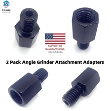 2 Pack Angle Grinder Attachment Adapter 5/8 11 Female to M14 Male for Water
