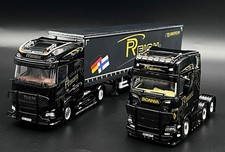 Scania S + DAF XG curtainsider " Philipp Reich " WSI truck models 1:50
