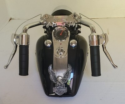 Harley-Davidson Tank Radio AM-FM with Headlights New Works! *READ