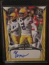 2023 Leaf Draft Mekhi Garner Auto RC Gold Rookie #BA-MG1 LSU Tigers