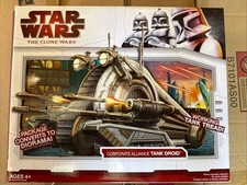 Star Wars Clone Wars Corporate Alliance TANK DROID MISB Diorama 2009