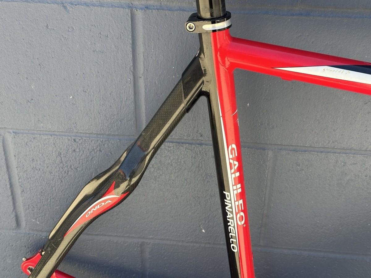 Pinarello Galileo Frameset 62cm Carbon/Alloy Onda Fork Road Bike