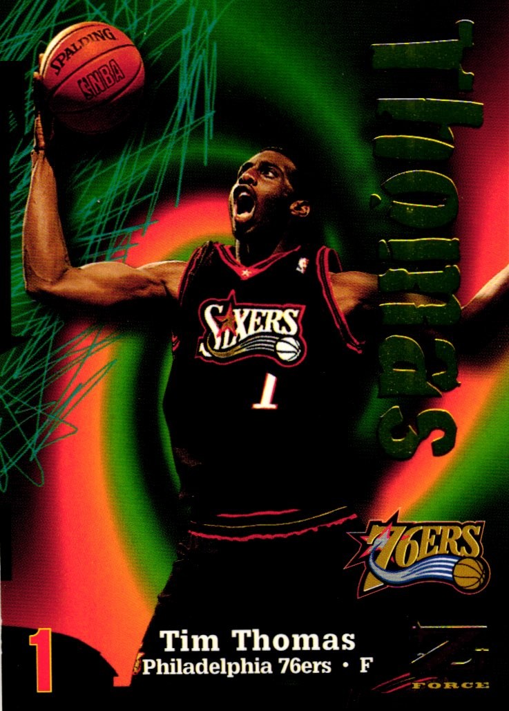 1997-98 SkyBox Z-Force #120 Tim Thomas