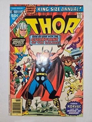 Thor King-Size Annual #6 - Guardians of The Galaxy Appearance - Marvel - 1976
