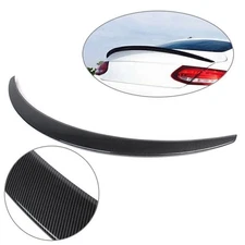 Carbon Fiber Tail Wing Rear Trunk Spoiler For 16-21 Benz C-Class W205 C205 Coupe