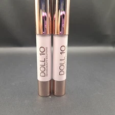 2 Doll 10 Proven Beauty Solutions Lip Crayon I Can .08 OZ New No Box Not Sealed