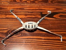 New RIDDELL Hard Large Cup High Mount Football Helmet Chinstrap WHITE NFL COLTS