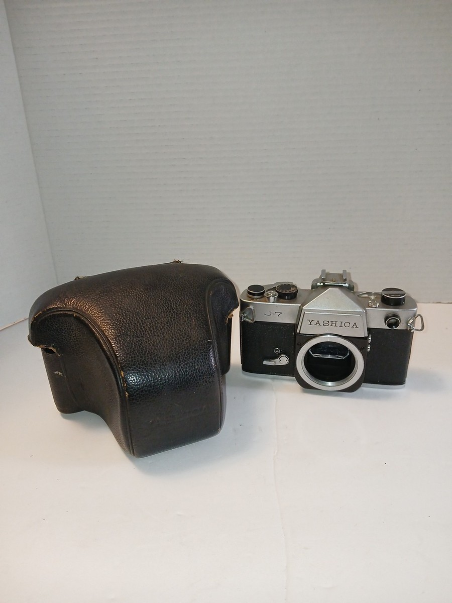 Yashica J7 SLR Camera Screw Mount (BODY ONLY) W/Leather Case