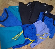 Four-Stretch4, Dickies, Women's Scrub Lot Of 8: Small tops, Small Petite Pants