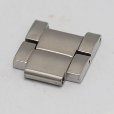 Seiko Chronograph V172-0AA0 Bracelet Links 18mm 2 Links Silver Tone
