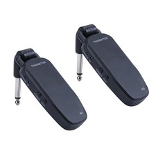 2pcs 6.35mm Universal Electric Guitar Bass Digital Wireless Transmitter Receiver